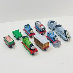 Vtg Thomas Train Spenser Annie Jet Engine Henry Holiday Metal Die Cast Lot Of 9